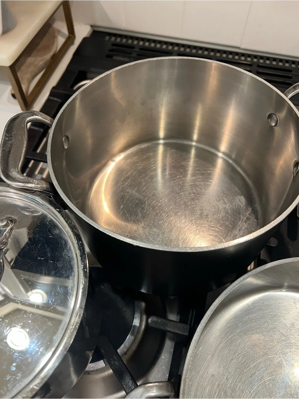 All-Clad LTD Cookware Set – 4 Pots/Pans with Lids – Made in USA